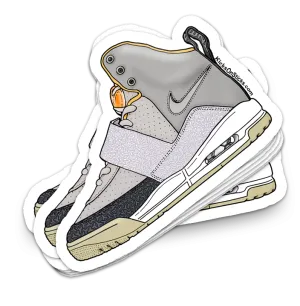 Air Yeezy "Zen" Sneaker Sticker