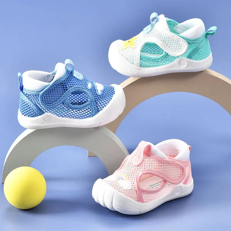 Airy And Safe - Breathable Mesh Children's Shoes