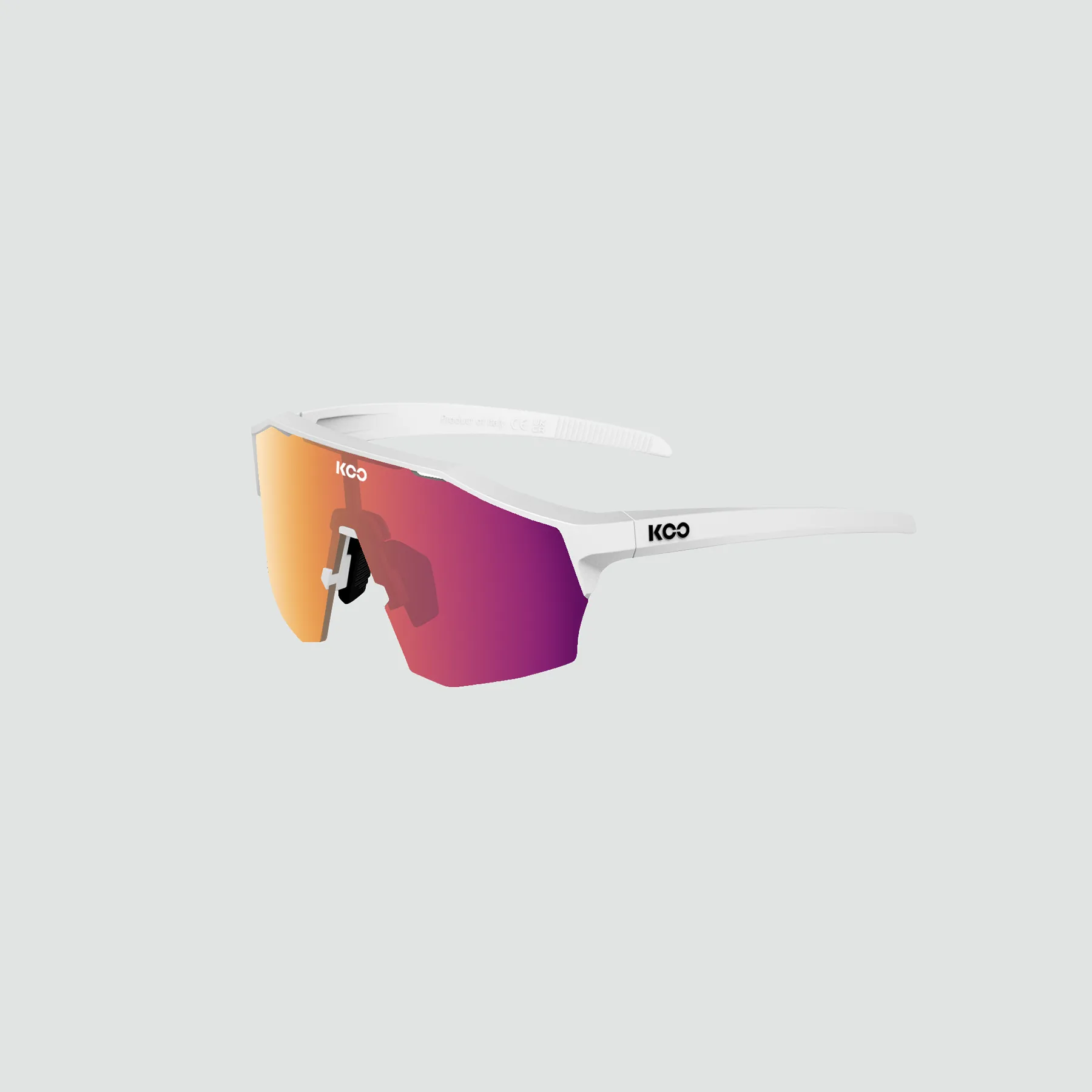 Alibi - White Matt / Fuchsia Photochromic
