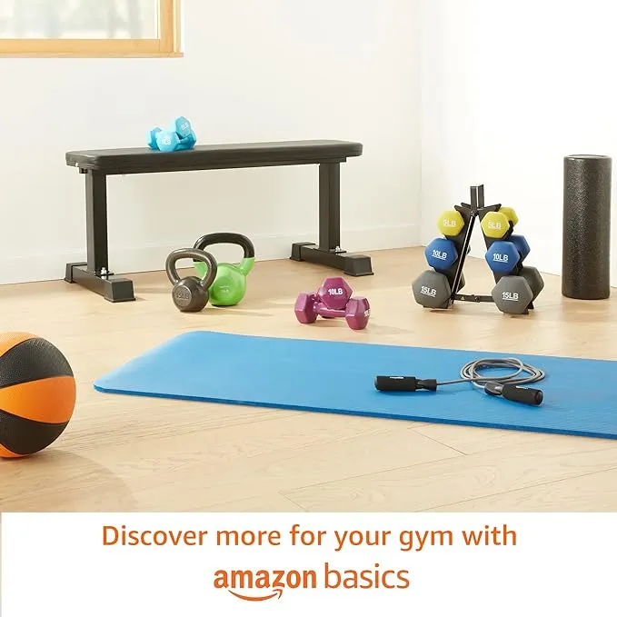 Amazon Basics 35 lb. Cast Iron Kettlebell