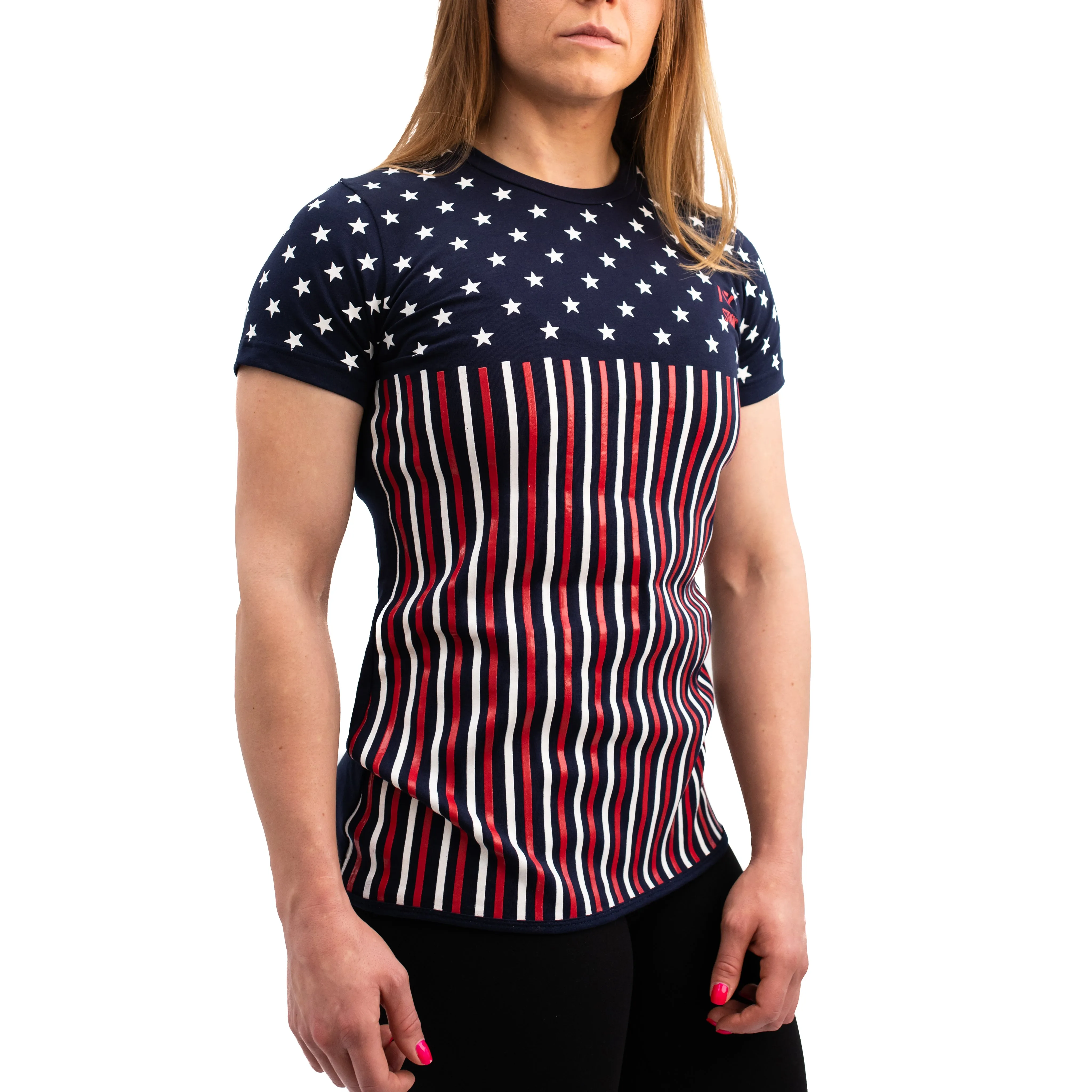 Americana Strongman Bar Grip Women's Shirt