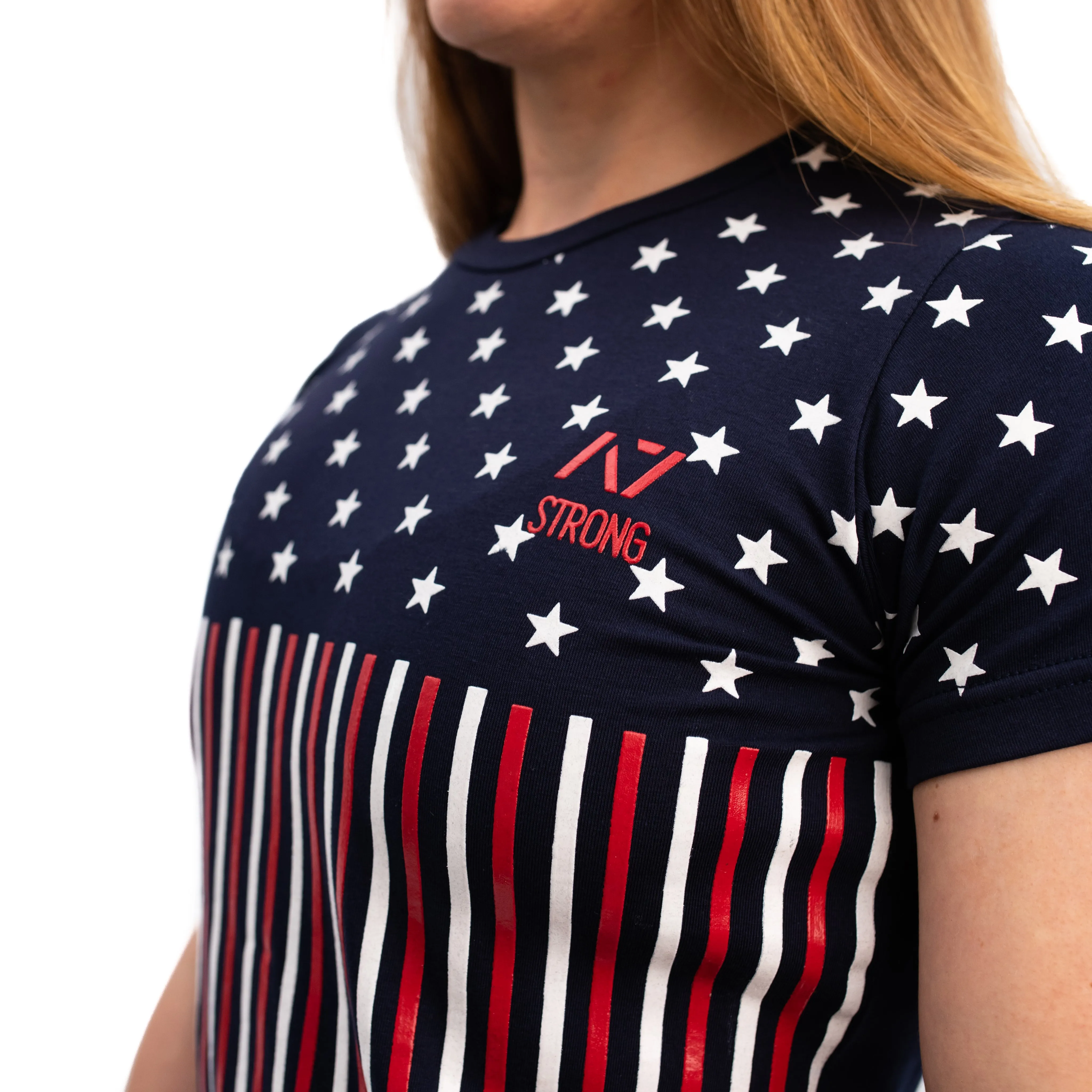 Americana Strongman Bar Grip Women's Shirt