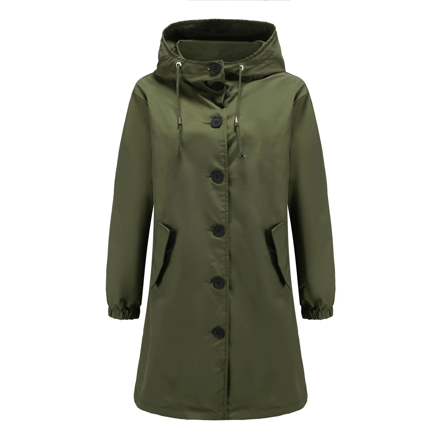 AquaGuard™ | Women's Waterproof Rain Jacket | Lightweight Hooded Windbreaker for Outdoor Casual Wear