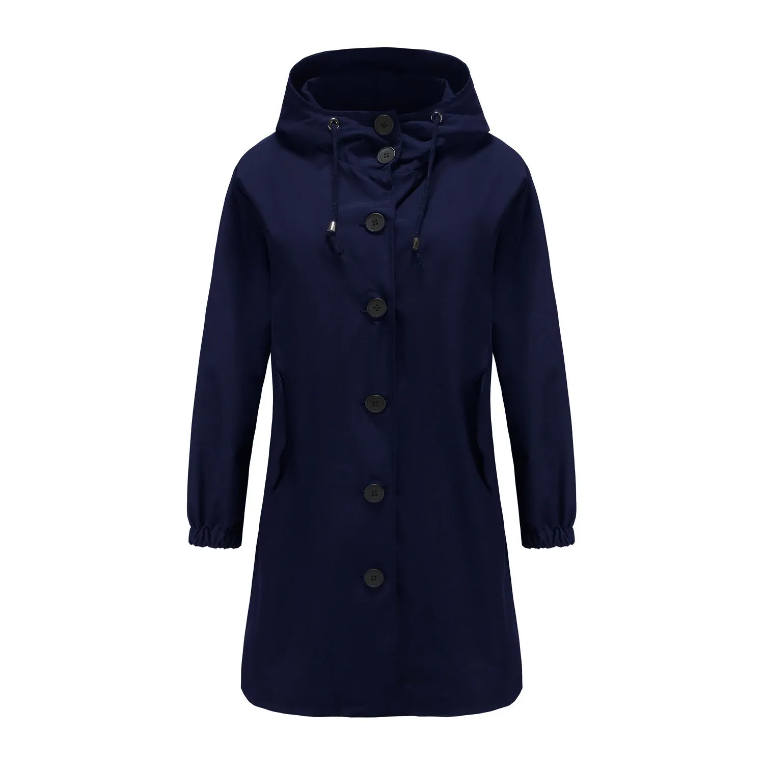 AquaGuard™ | Women's Waterproof Rain Jacket | Lightweight Hooded Windbreaker for Outdoor Casual Wear