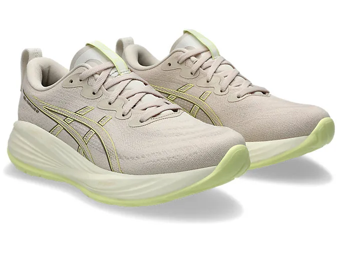 Asics Gel Cumulus 27 (D Width) - Mineral Beige/Huddle Yellow (Womens)