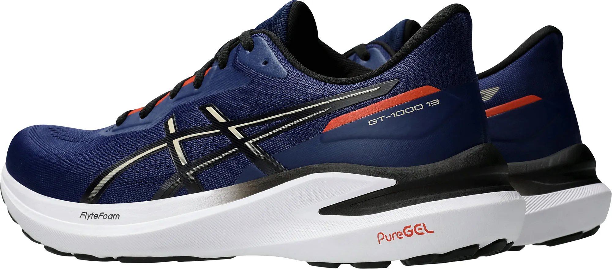 Asics GT 1000 13 Mens Running Shoes - Navy