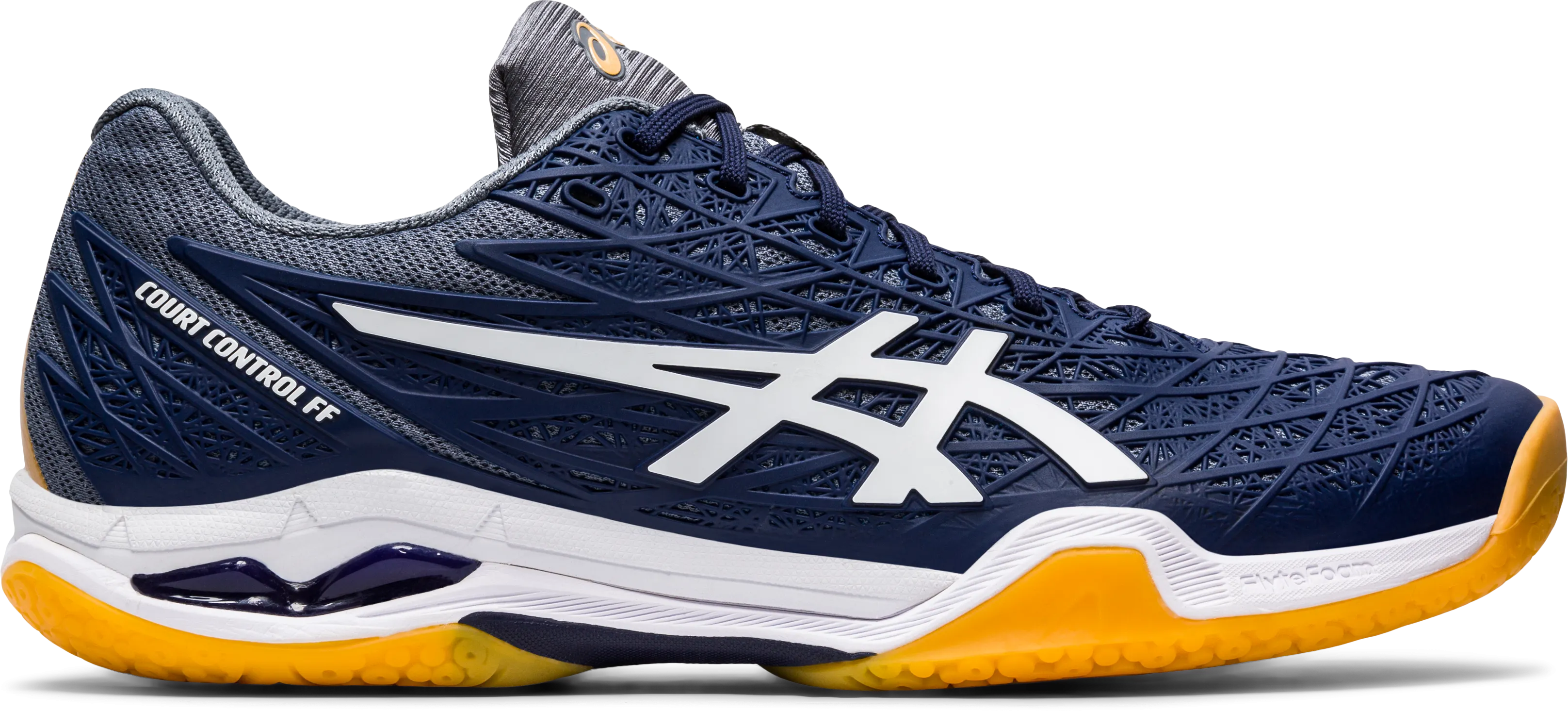 Asics Men's Court Control FF Indoor Court Shoes in Peacoat/White