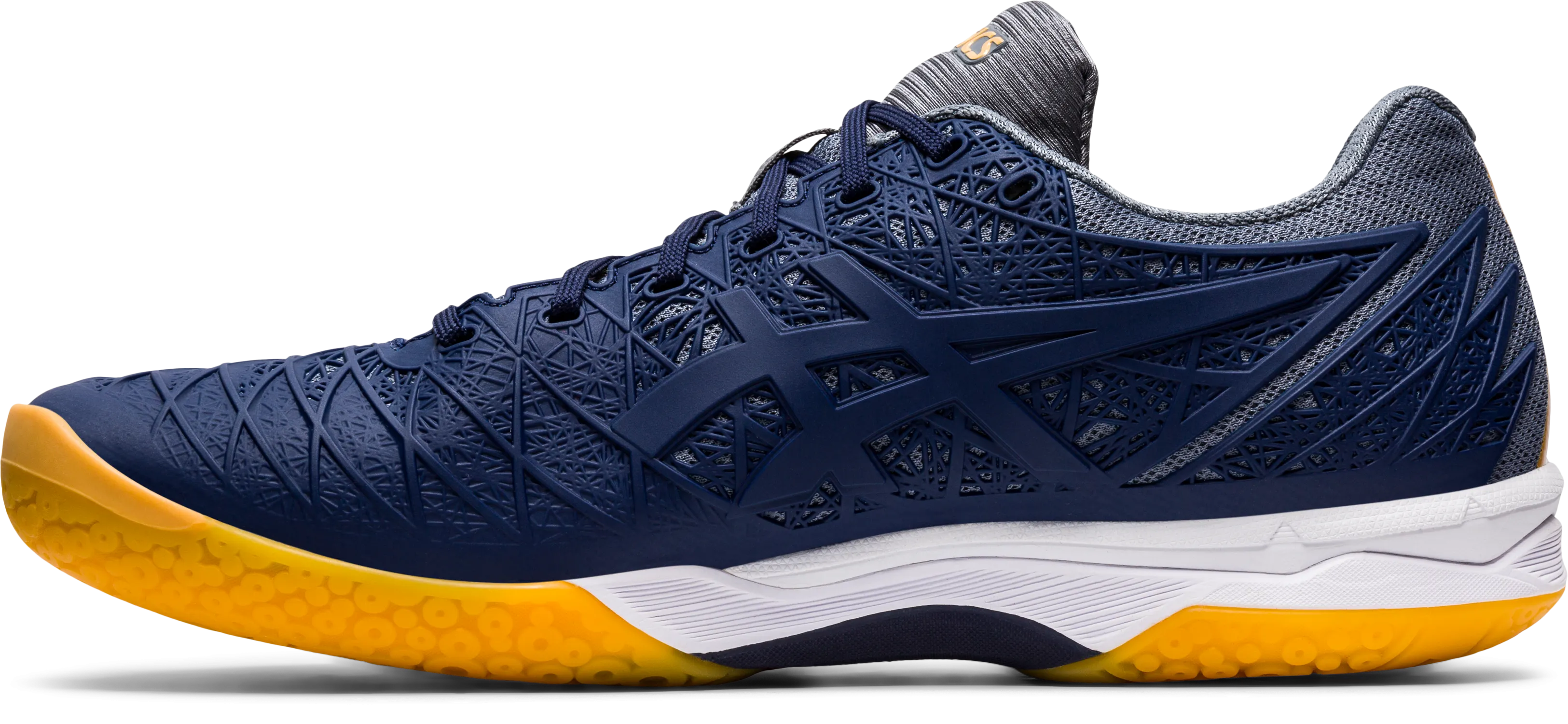 Asics Men's Court Control FF Indoor Court Shoes in Peacoat/White