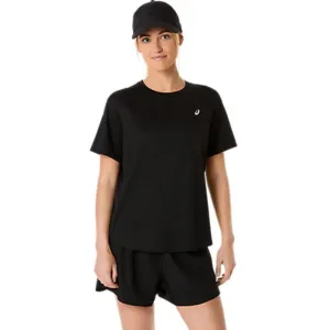 ASICS Silver Short Sleeved Womens Running Tee