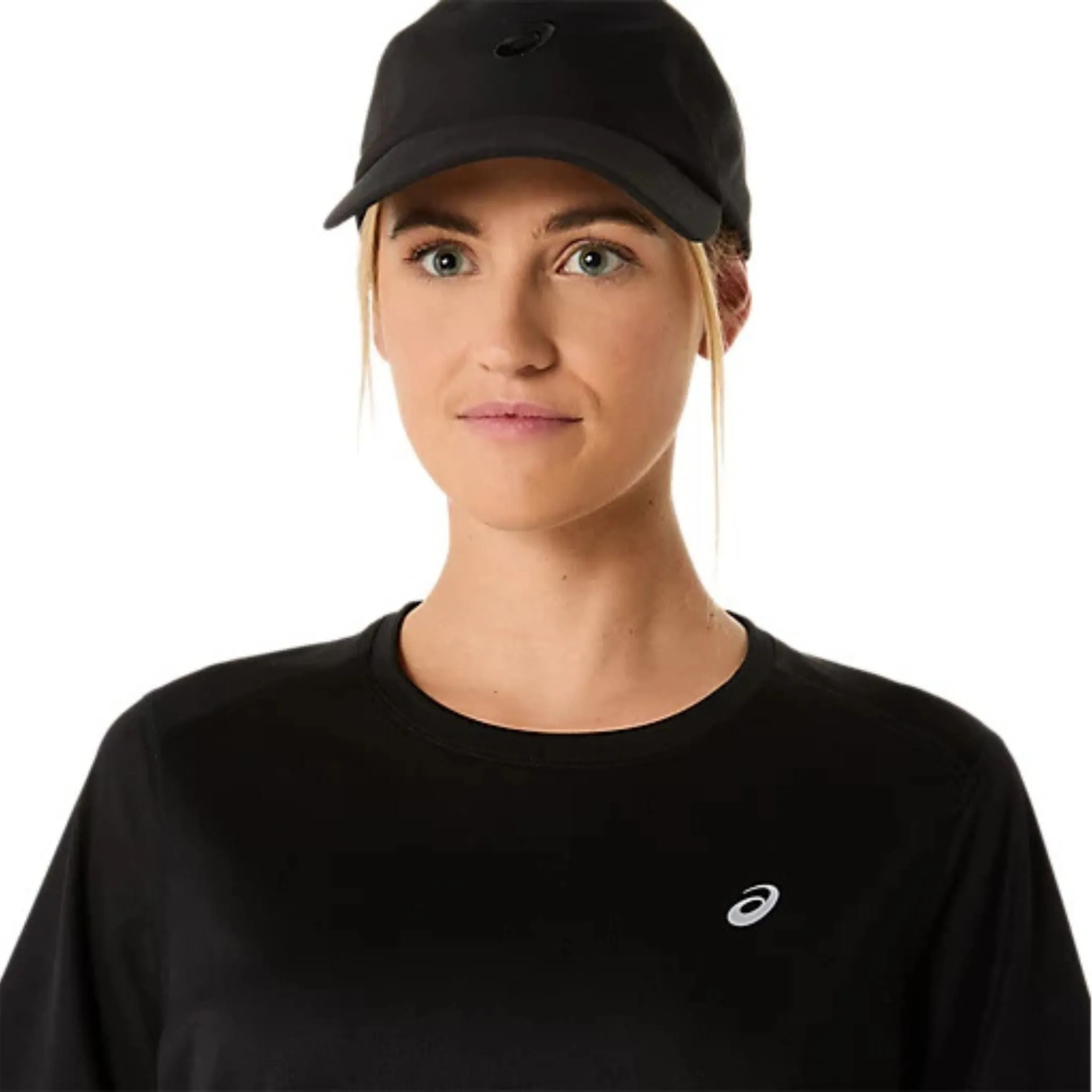 ASICS Silver Short Sleeved Womens Running Tee