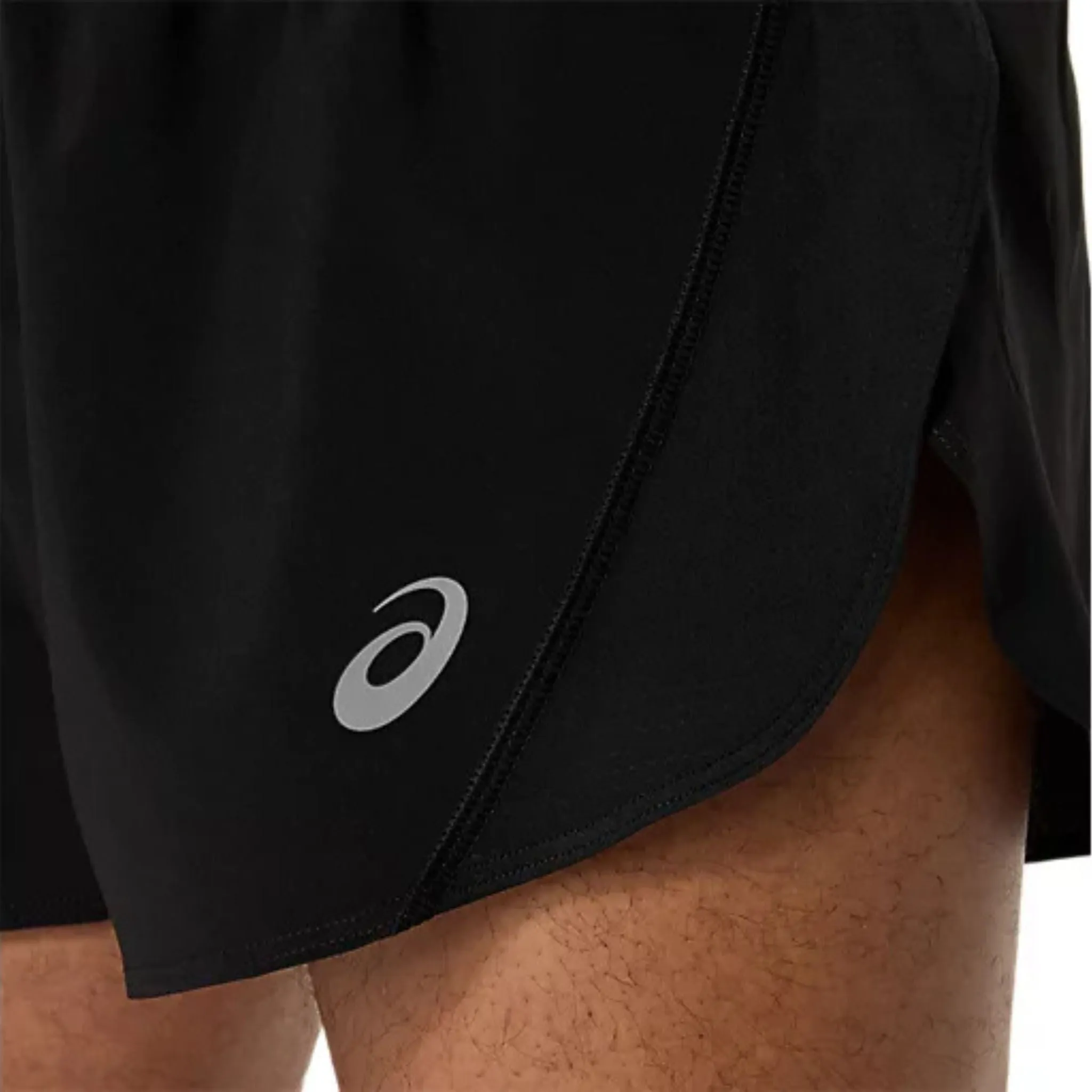 ASICS Silver Split Mens Running Shorts