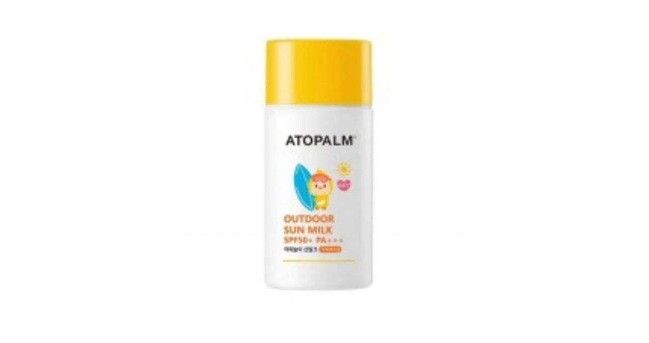 Atopalm outdoor sun milk SpF 50