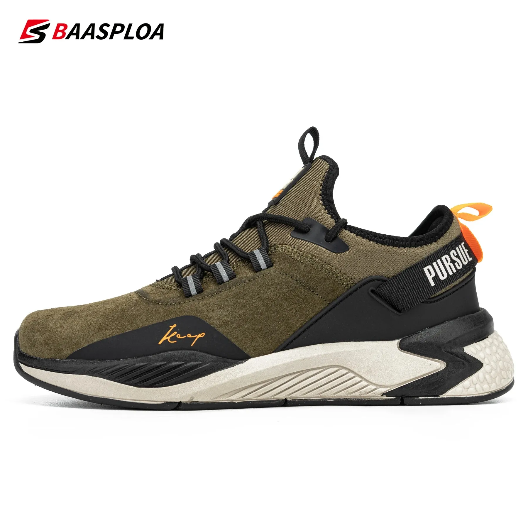 Baasploa Men's Lightweight Running Shoes 2023