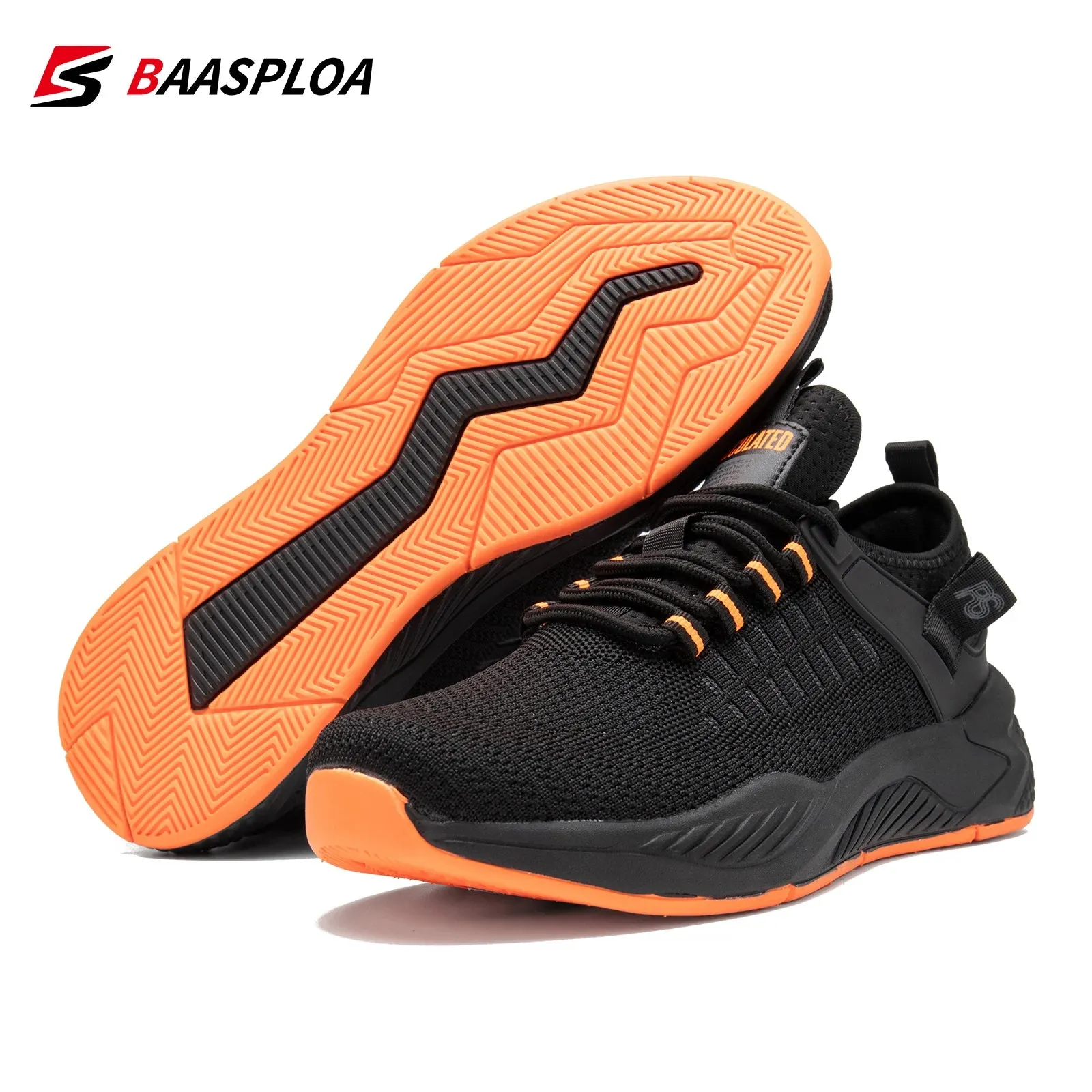 Baasploa Men's Lightweight Running Shoes 2023