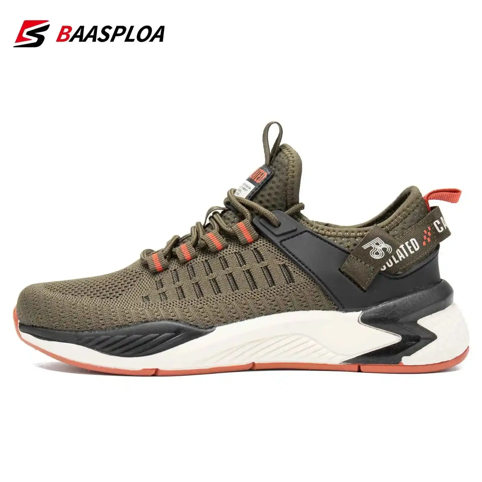 Baasploa Men's Lightweight Running Shoes 2023