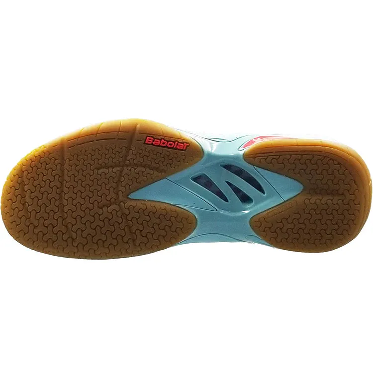 Babolat Shadow Spirit Indoor Court Women's Shoes In White / Blue