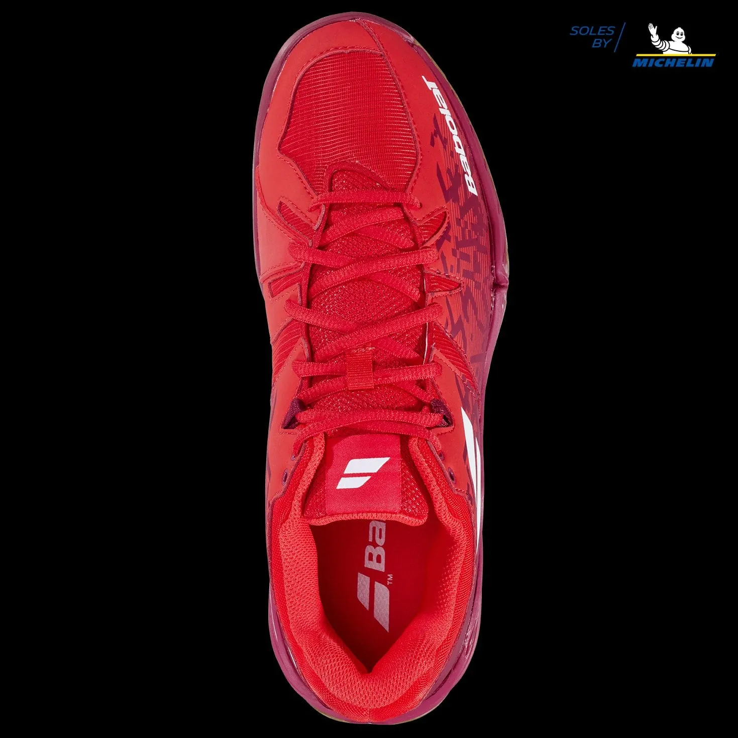 Babolat Shadow Spirit Mens Badminton Shoes - Cherry Tomato