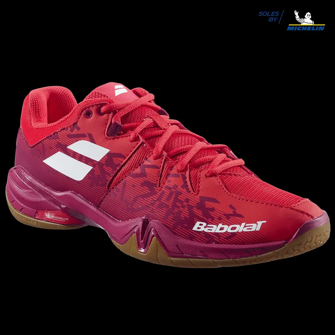 Babolat Shadow Spirit Mens Badminton Shoes - Cherry Tomato