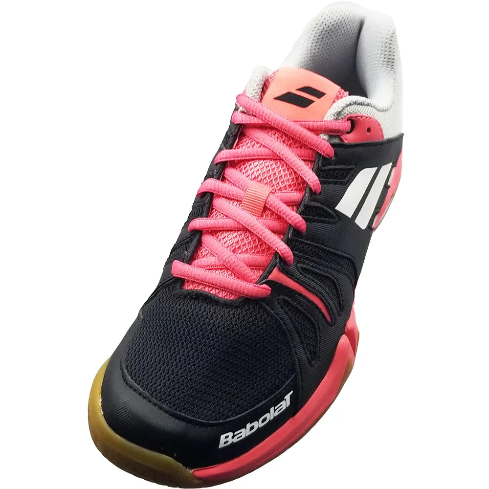 Babolat Shadow Team Indoor Court Women's Shoes In Black / Pink
