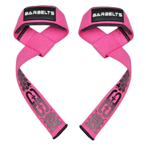 Barbelts GRIP lifting straps - pink