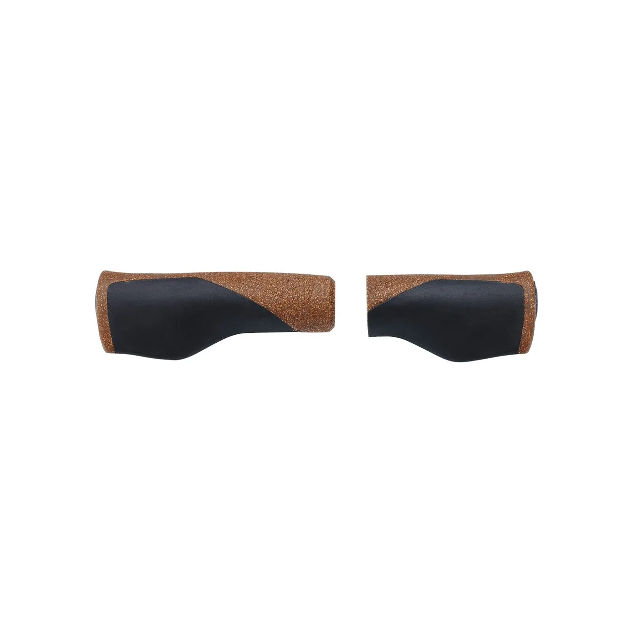 BBB Cycling Grips Mamba R130/L92mm Black/Cork W/End Cap