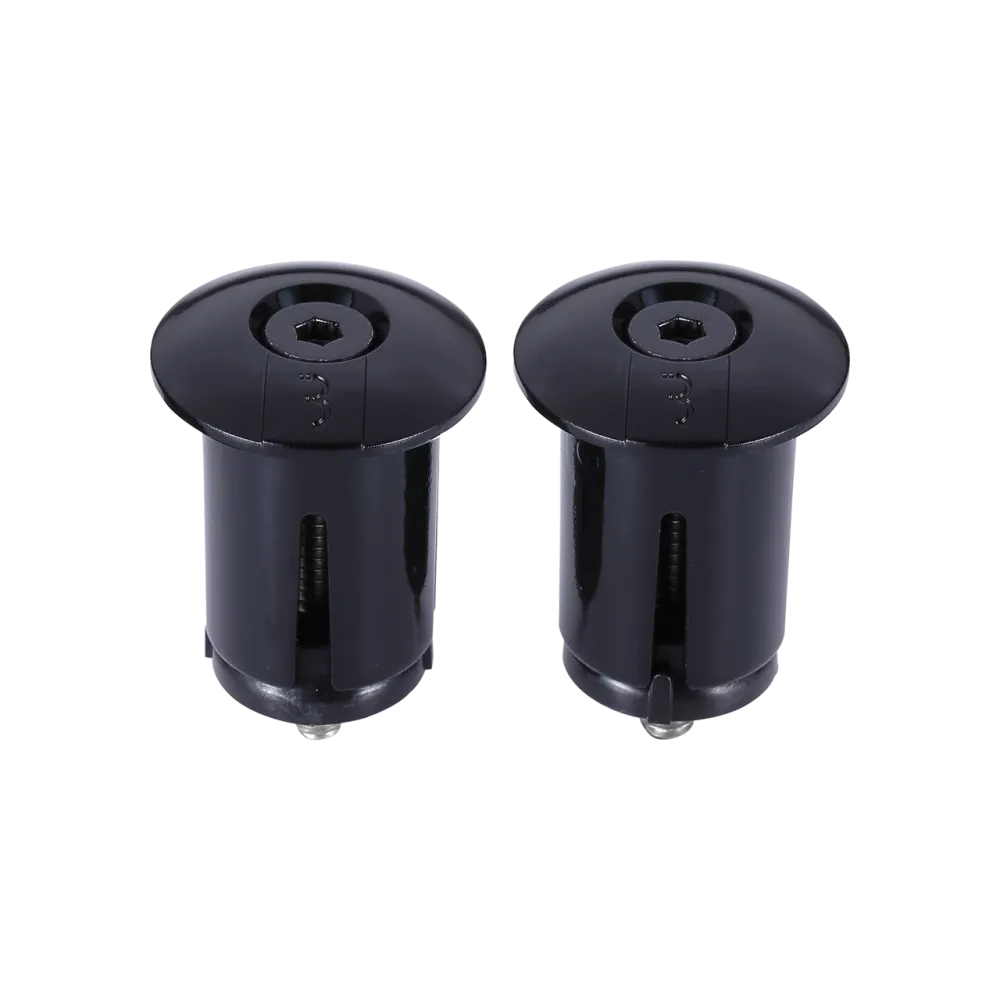 BBB ScrewOn Handlebar Plugs - Black
