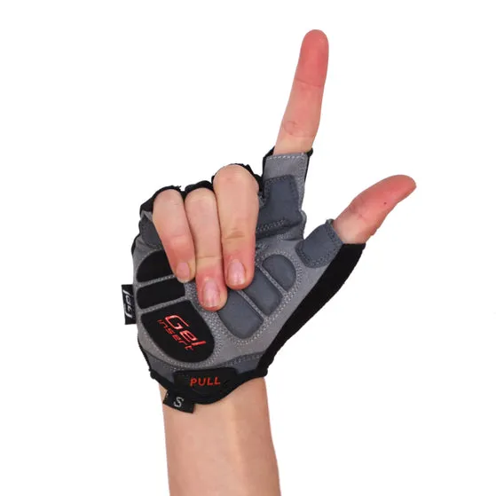 BG-04 fingerless bike gloves for competitions