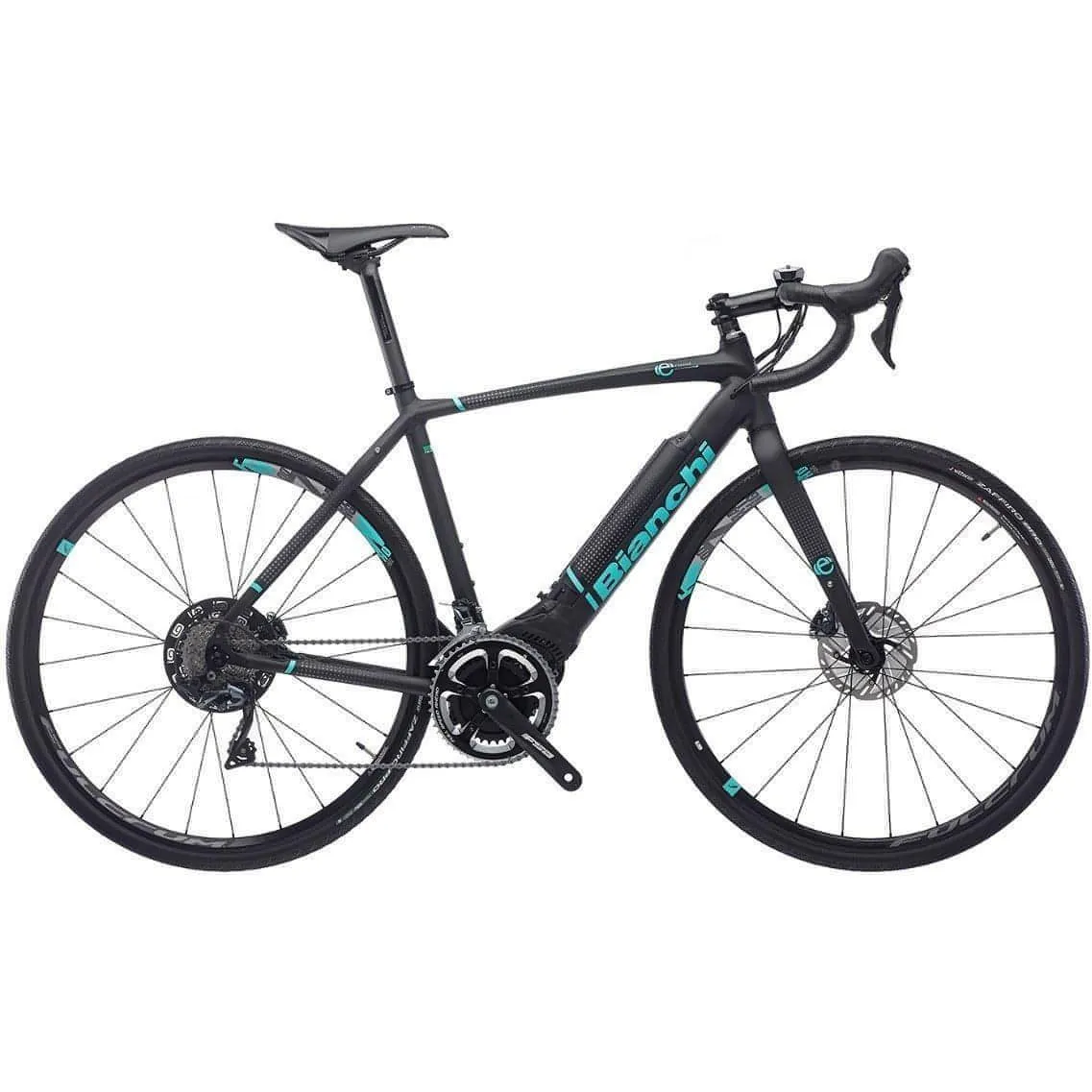 Bianchi E-Road Impulso Ultegra Electric Road Bike 2019 - Black