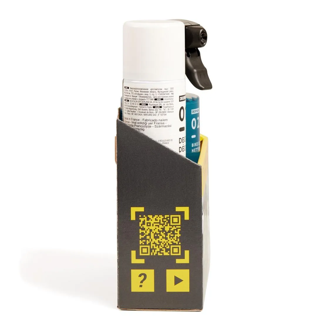 Bike Cleaning Kit (Sponge, Detergent, Degreaser, Lubricant)