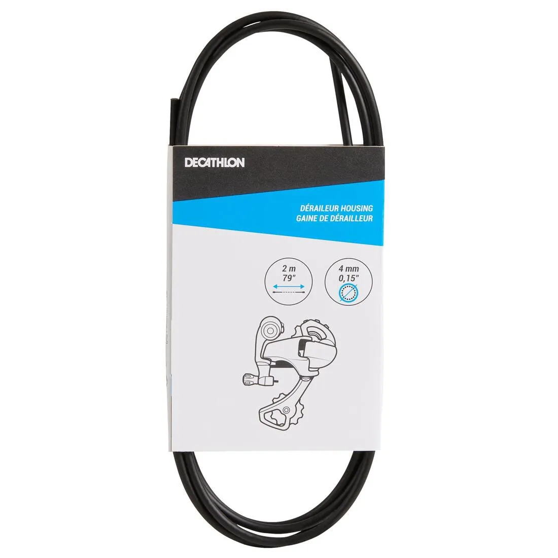 Bike Derailleur Housing - Black