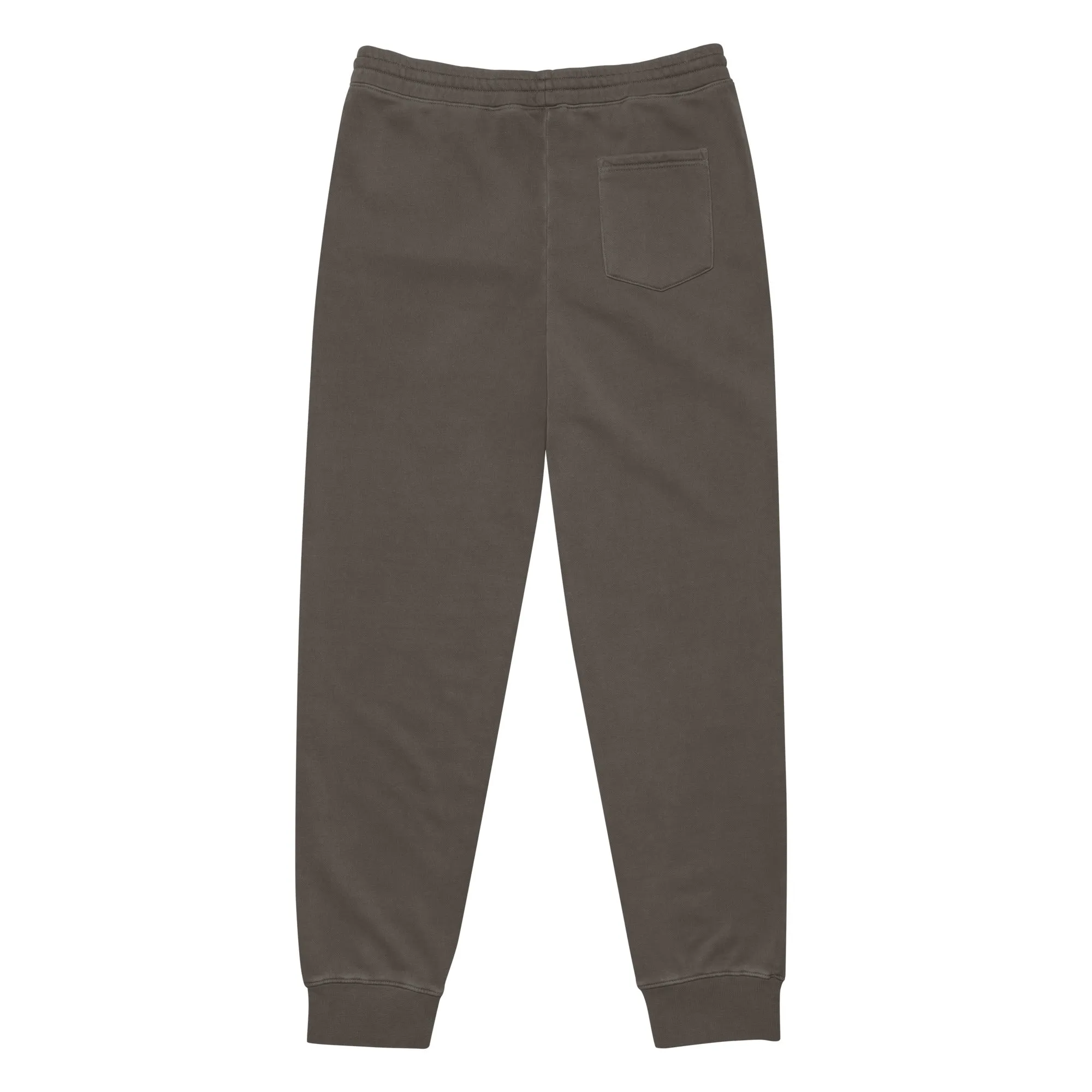 Black and White Leaf Unisex Sweatpants