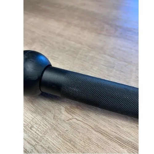 Black Chrome Revolving Curl Bar