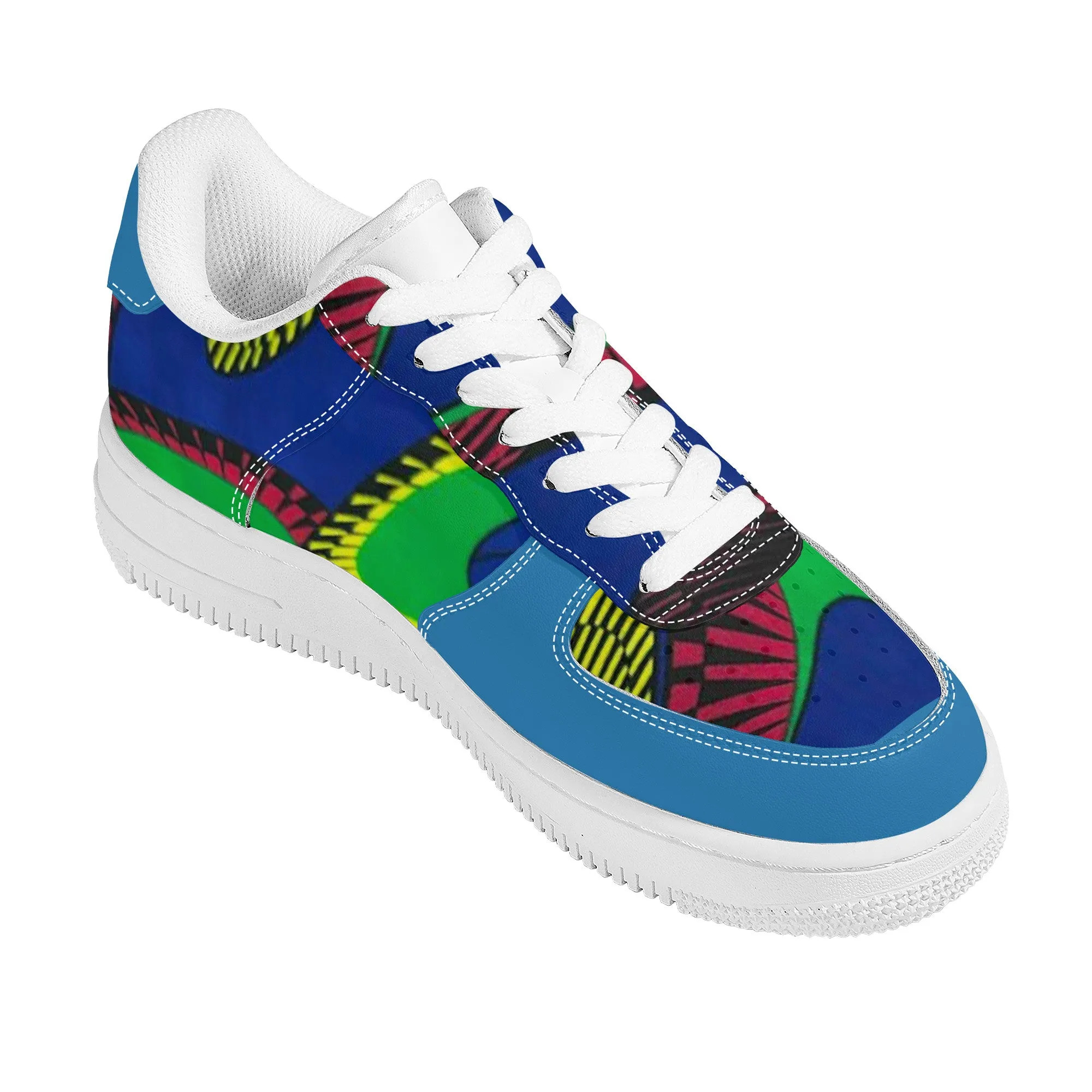 Bloom  African Print Low Top Unisex Sneaker
