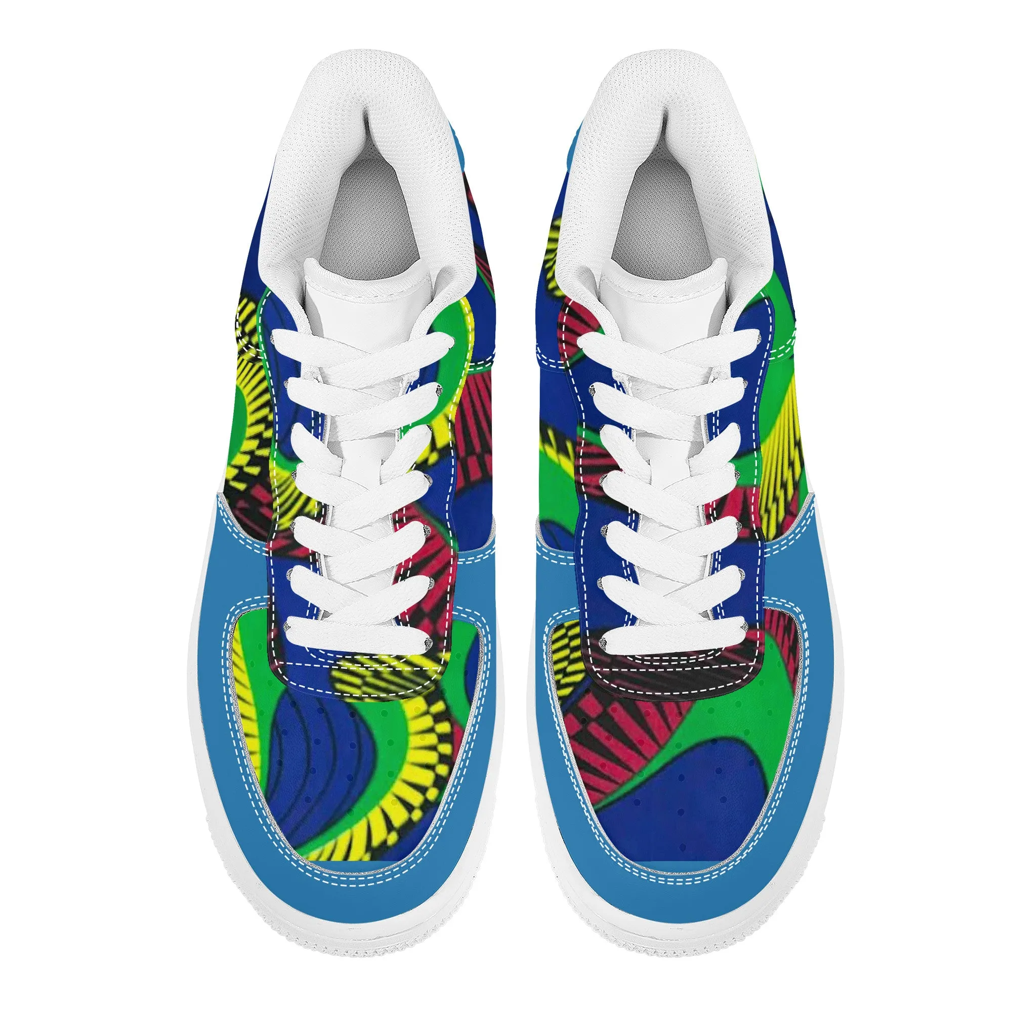 Bloom  African Print Low Top Unisex Sneaker