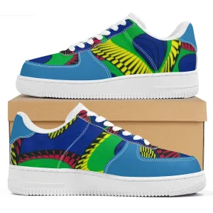 Bloom  African Print Low Top Unisex Sneaker