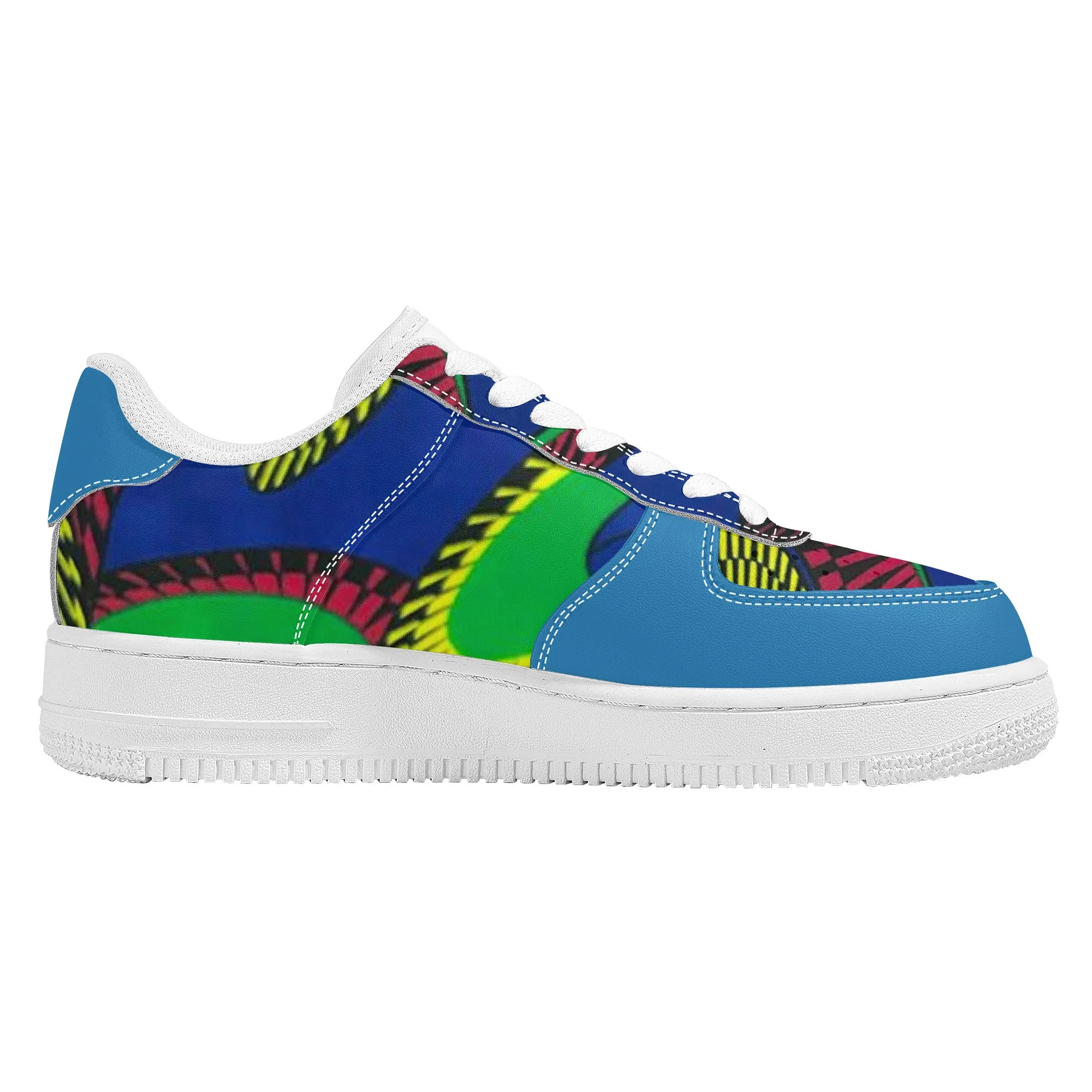 Bloom  African Print Low Top Unisex Sneaker