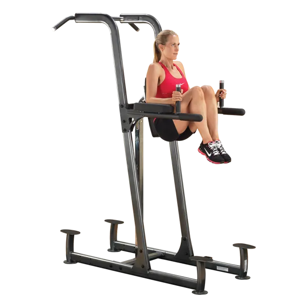 Body Solid FCD Fusion Vertical Knee Raise Dip Pull-Up Station