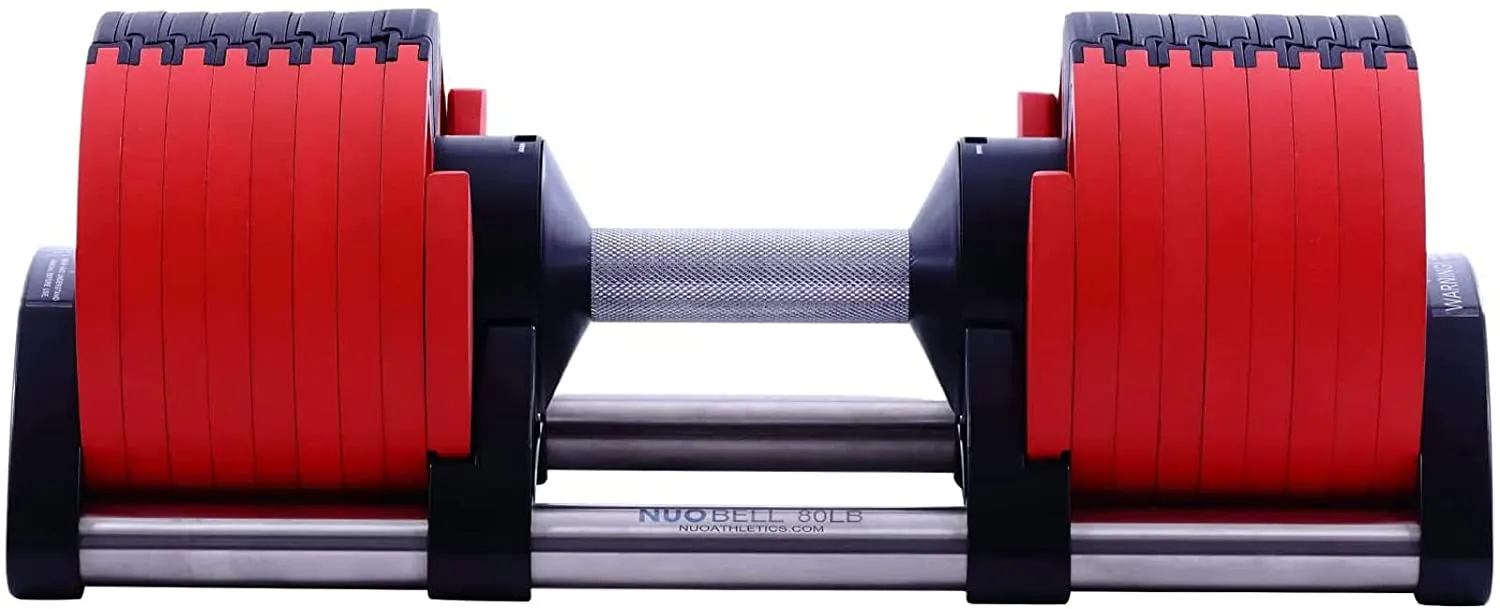 BODYTECH x NUOBELL Collaboration Product, Adjustable Dumbbell, Multiple levels of Weight change with one-hand