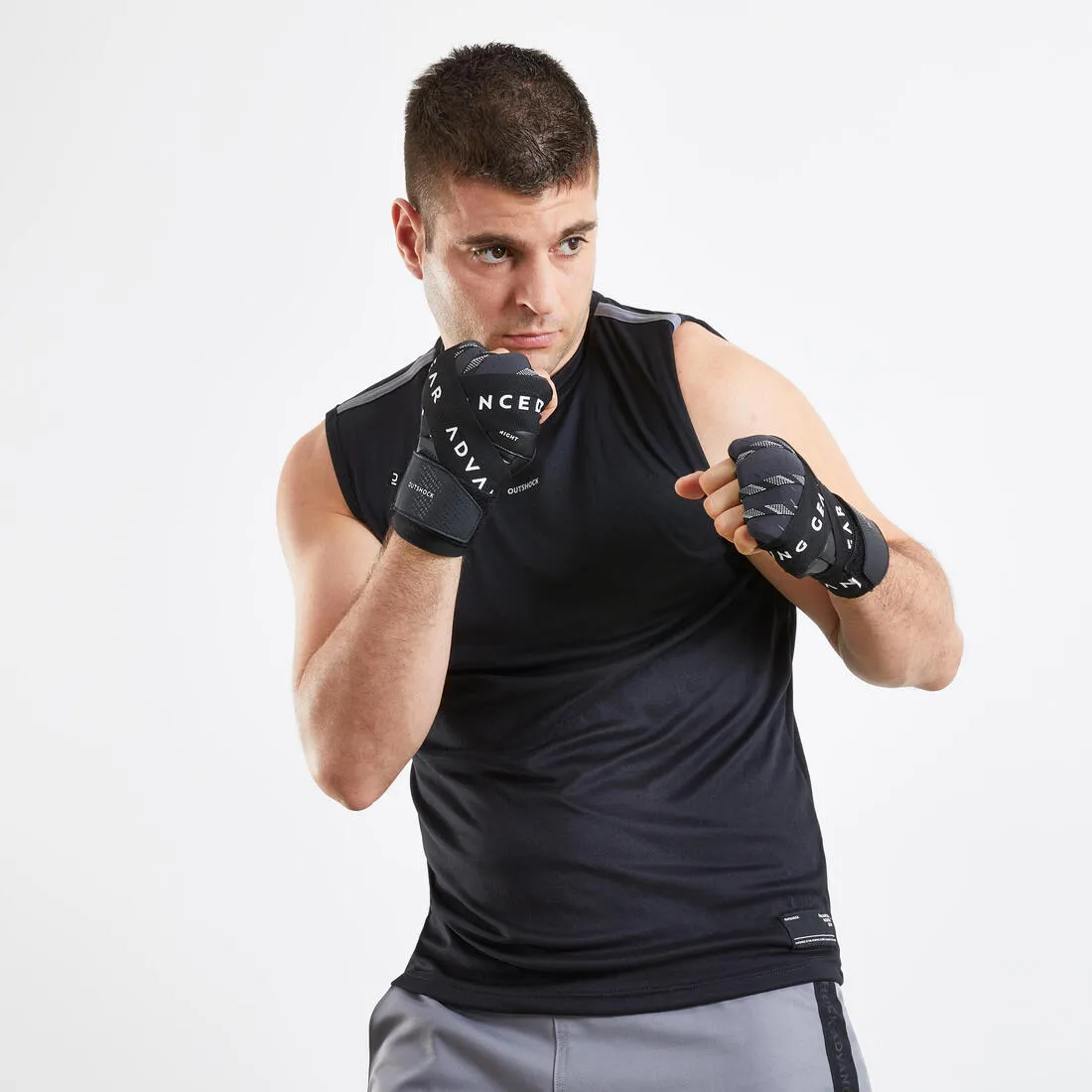 Boxing Liner Gloves 500 Ergo - Black