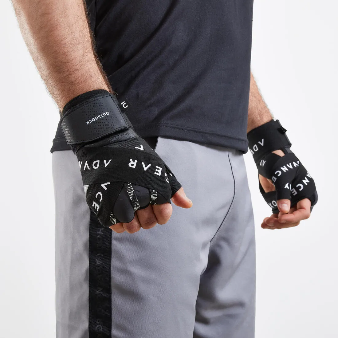 Boxing Liner Gloves 500 Ergo - Black