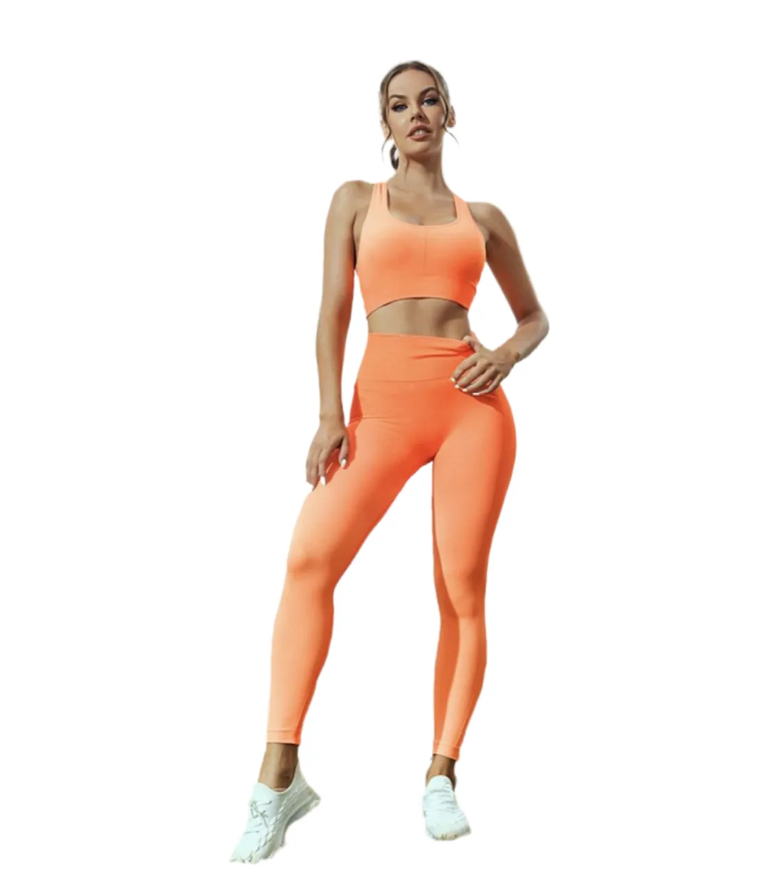 Breathable quick-drying bra long pants sportswear
