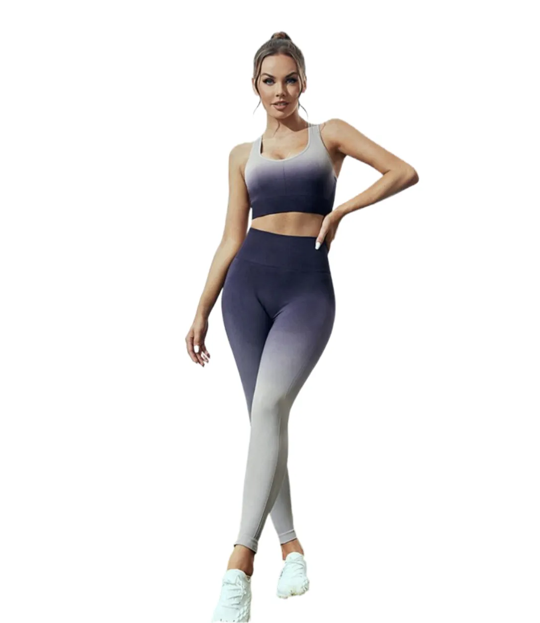 Breathable quick-drying bra long pants sportswear