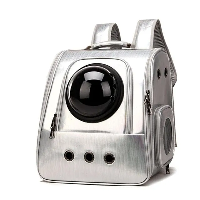 Breathable Space Capsule Pet Cat Carrier Backpack Outdoor For Small Dogs Cats