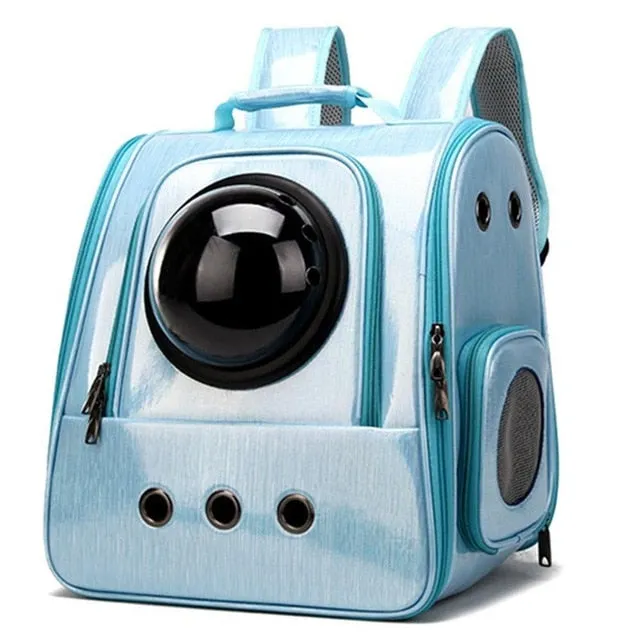 Breathable Space Capsule Pet Cat Carrier Backpack Outdoor For Small Dogs Cats