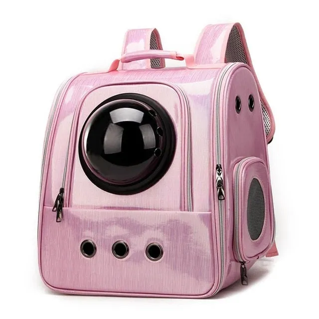Breathable Space Capsule Pet Cat Carrier Backpack Outdoor For Small Dogs Cats