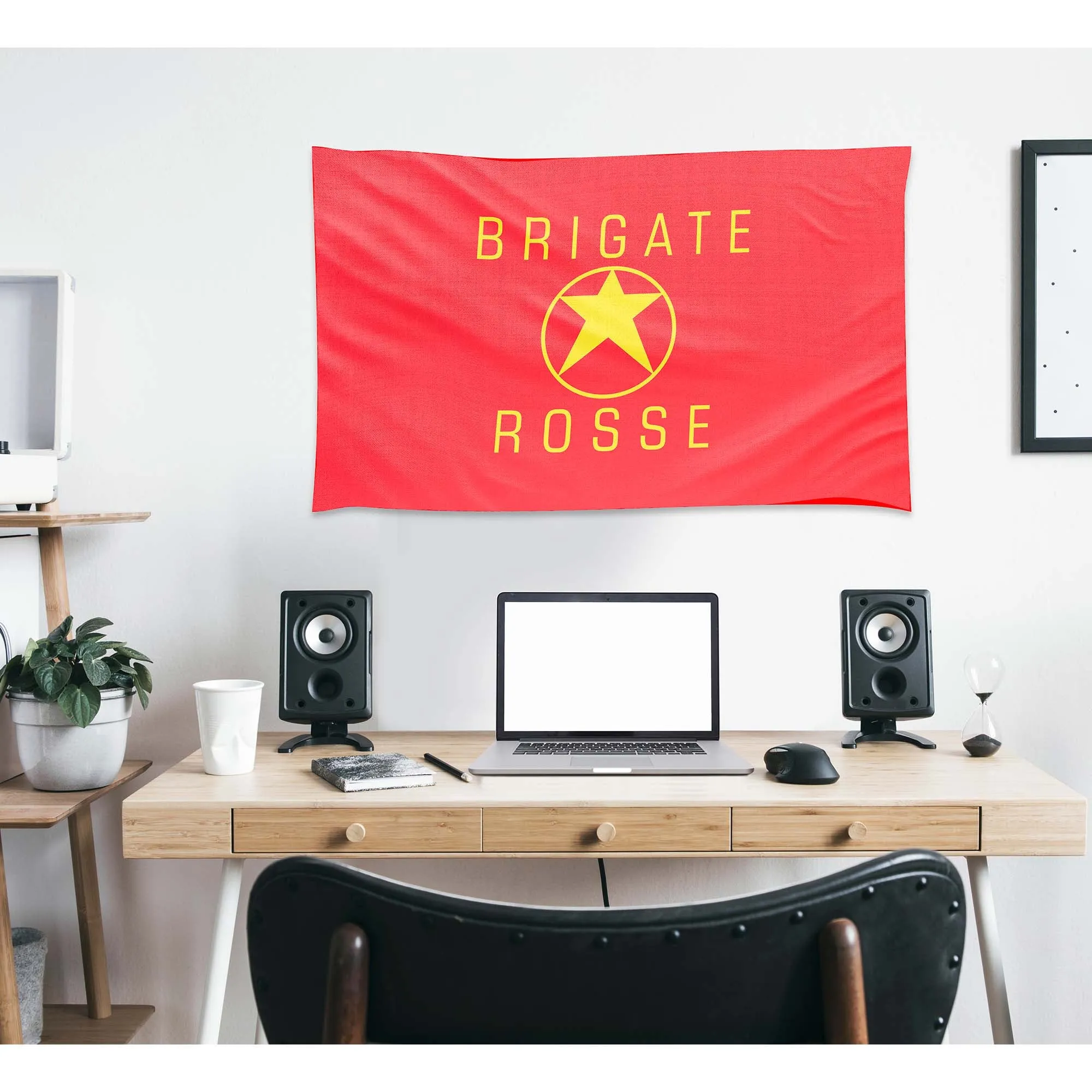 Brigate Rosse Italy Flag Banner