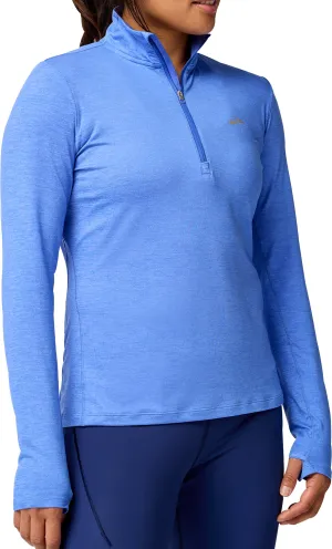 Brooks Dash 2.0 Half Zip Long Sleeve Womens Running Top - Blue