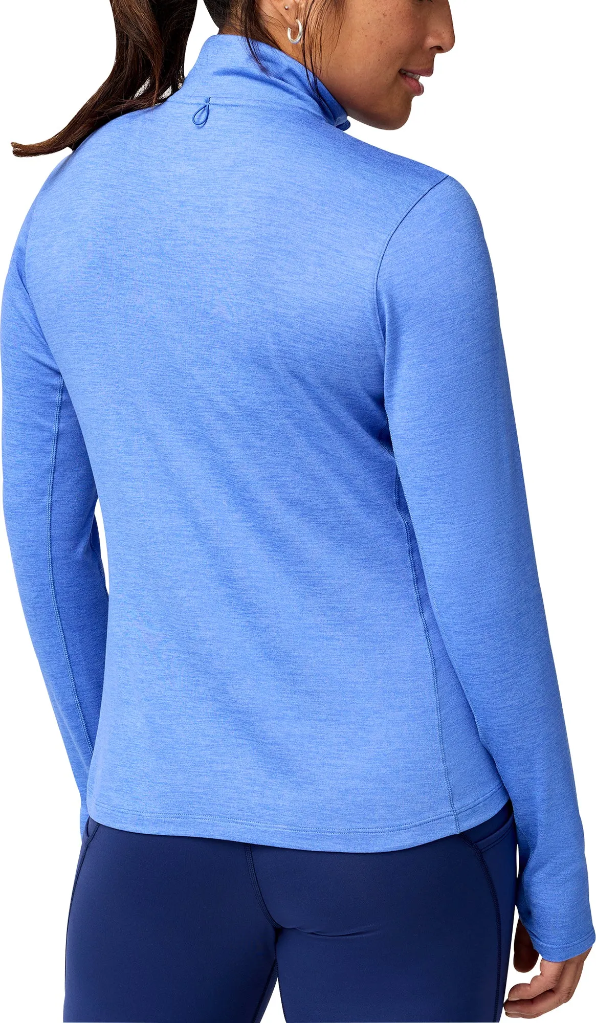 Brooks Dash 2.0 Half Zip Long Sleeve Womens Running Top - Blue