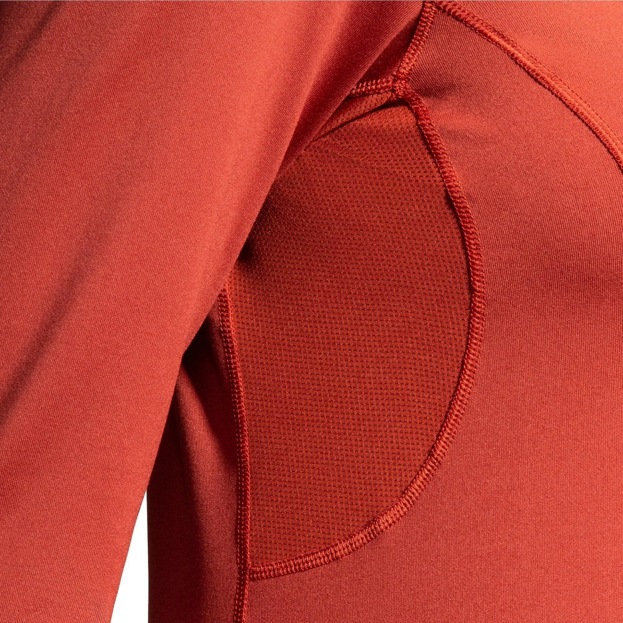 Brooks Dash Half Zip Long Sleeve Womens Running Top - Red