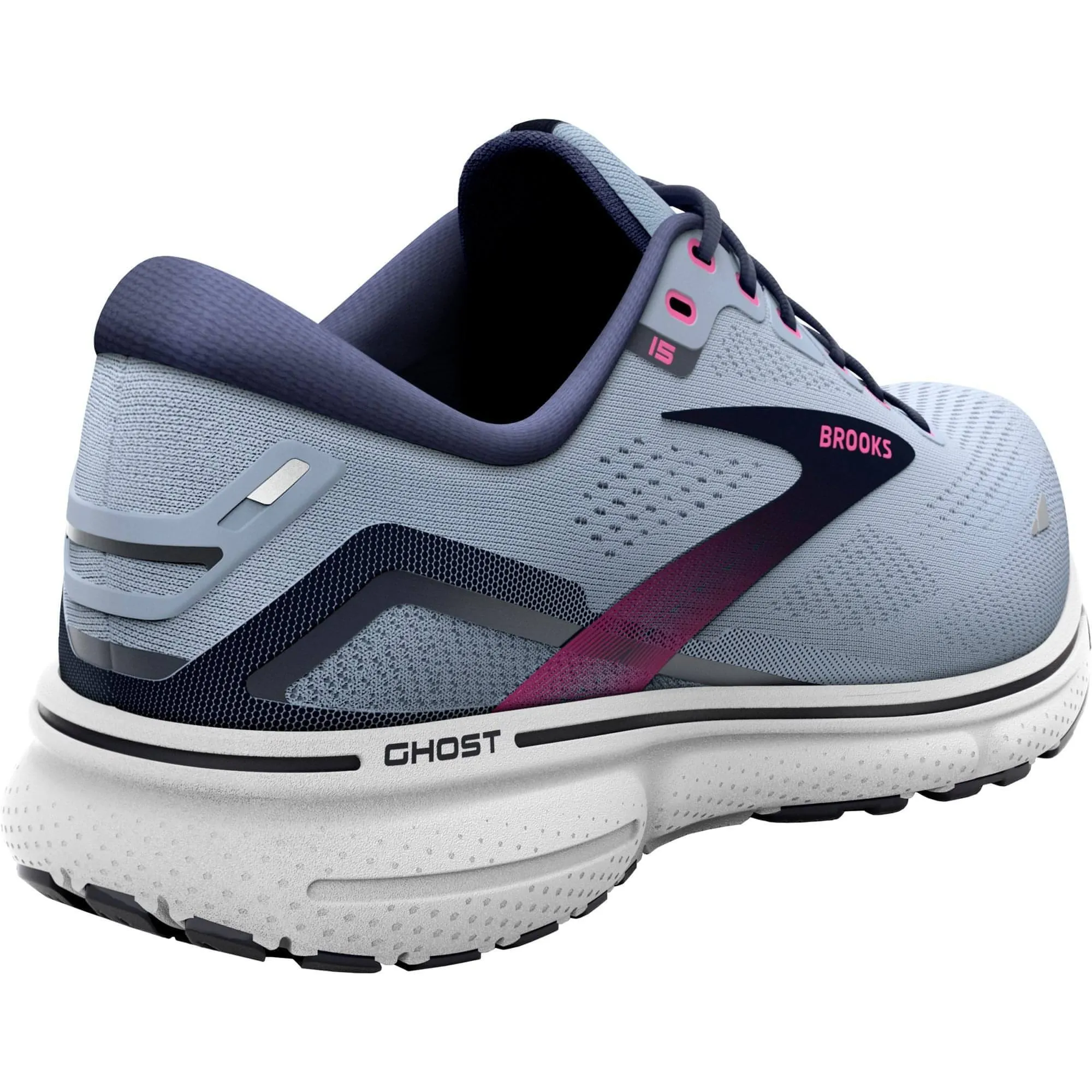 Brooks Ghost 15 Womens Running Shoes - Blue